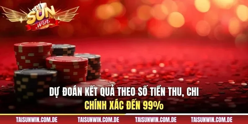 Dự đoán kết quả theo số tiền thu, chi chính xác đến 99%